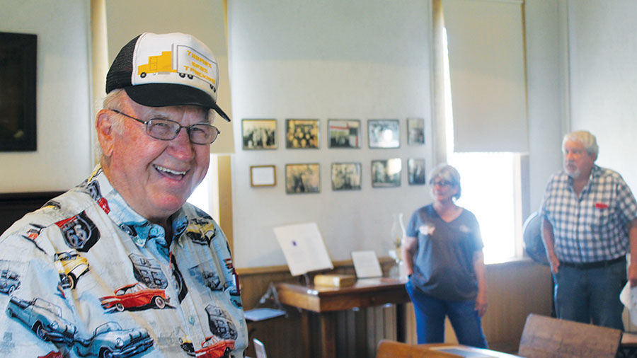Al Thomas restored school house